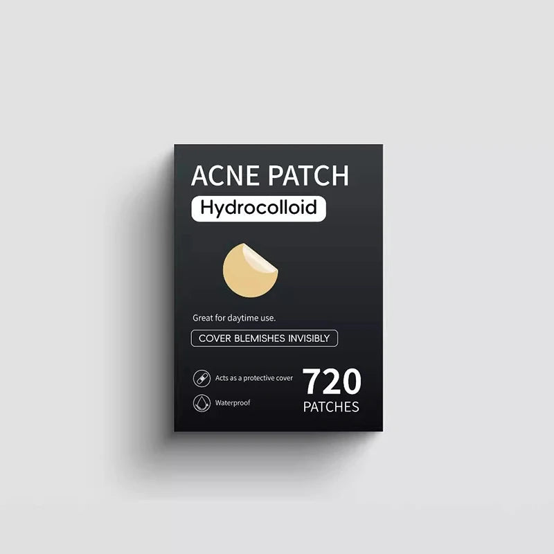 Adesivos secativos para acne.