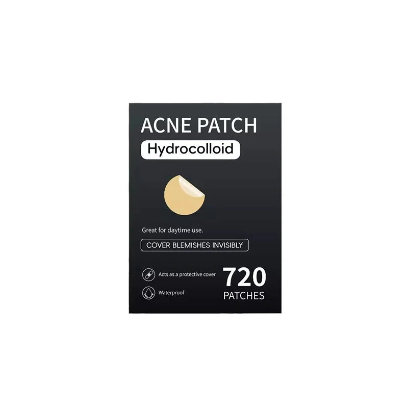 Adesivos secativos para acne.