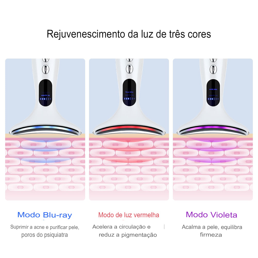 DISPOSITIVO DE MASAJE Y BELLEZA DEL CUELLO.