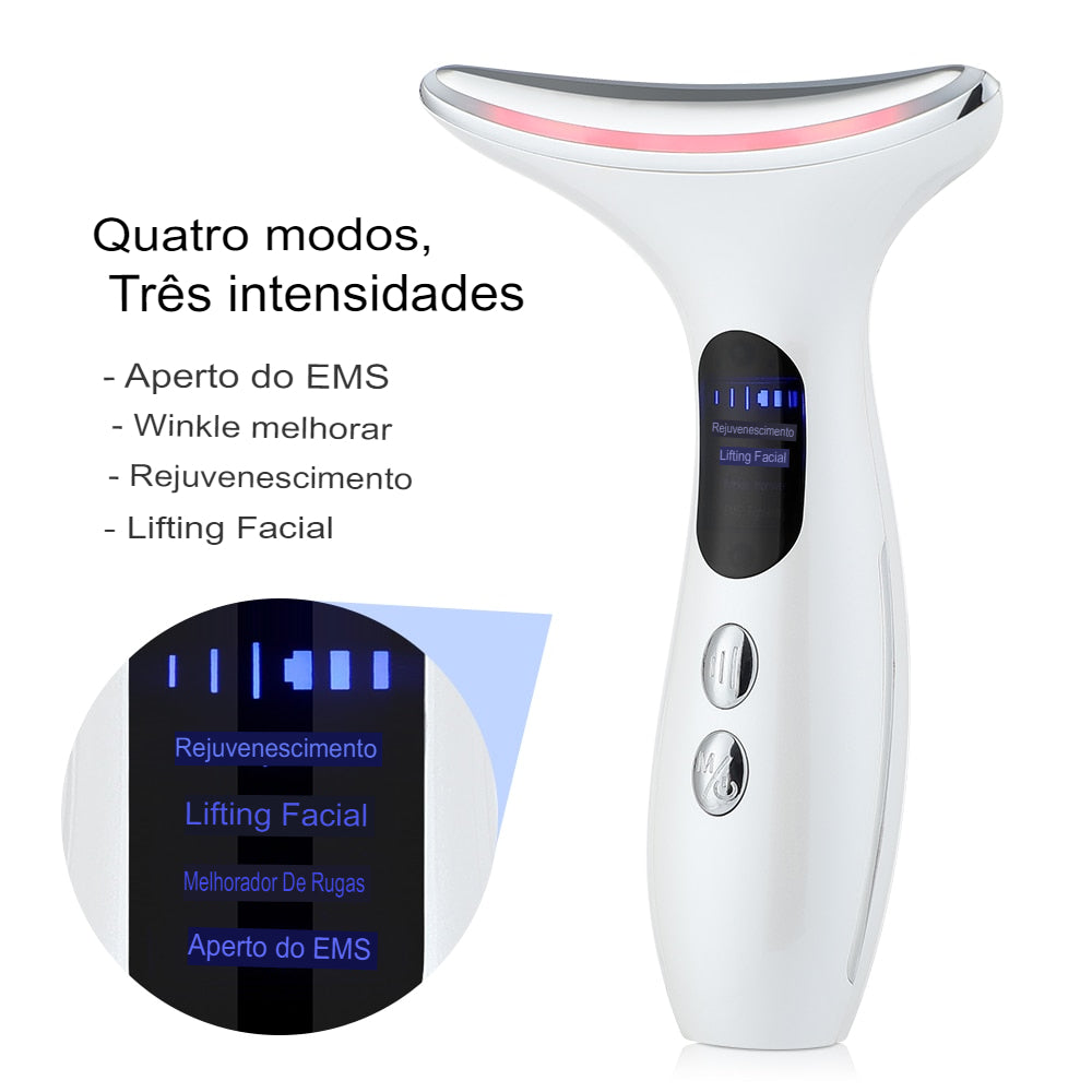 DISPOSITIVO DE MASAJE Y BELLEZA DEL CUELLO.
