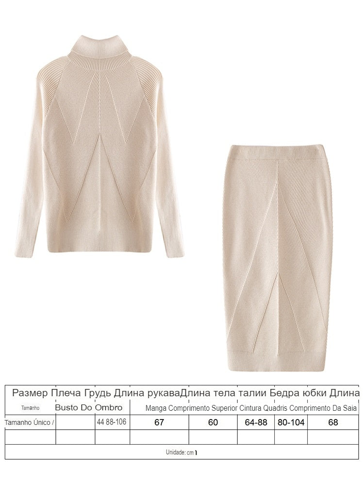 Conjunto de Tricô Elegante